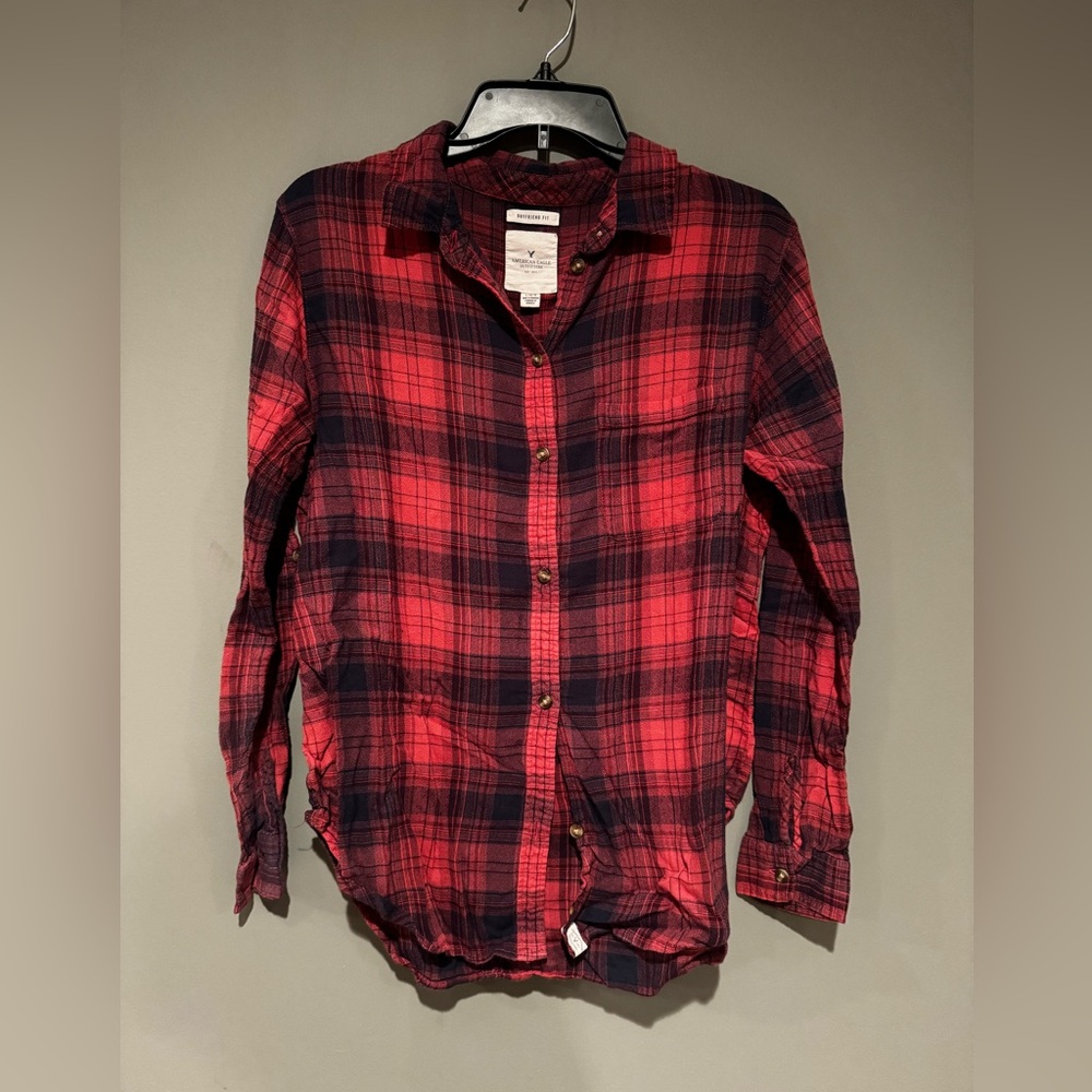 American Eagle Boyfriend Fit Flannel